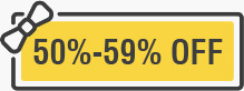 50%-59% OFF
