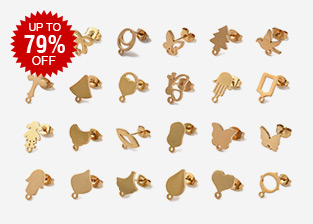 Stud Earring Findings Up To 79% OFF