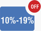 10%-19% OFF