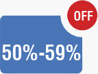 50%-59% OFF