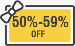 50%-59% OFF